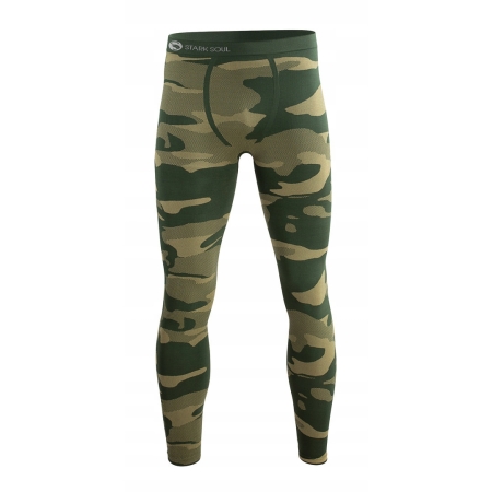 Bielizna termiczna moro Green Camouflage męska komplet L/XL