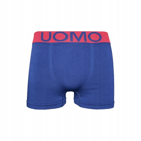 10X Bokserki UOMO kolorowe z gumą M/L